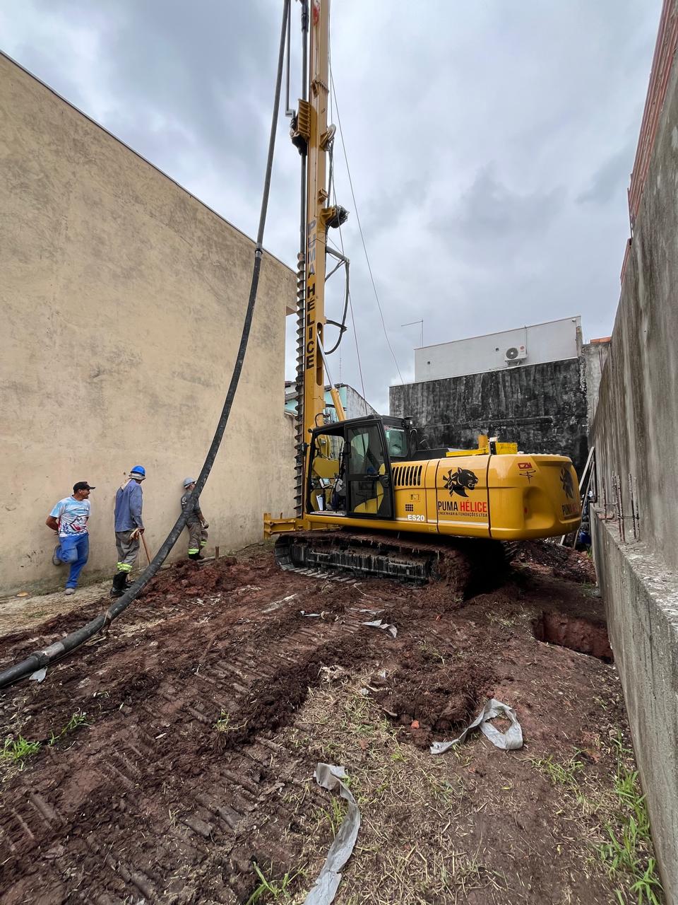Equipamento em operação