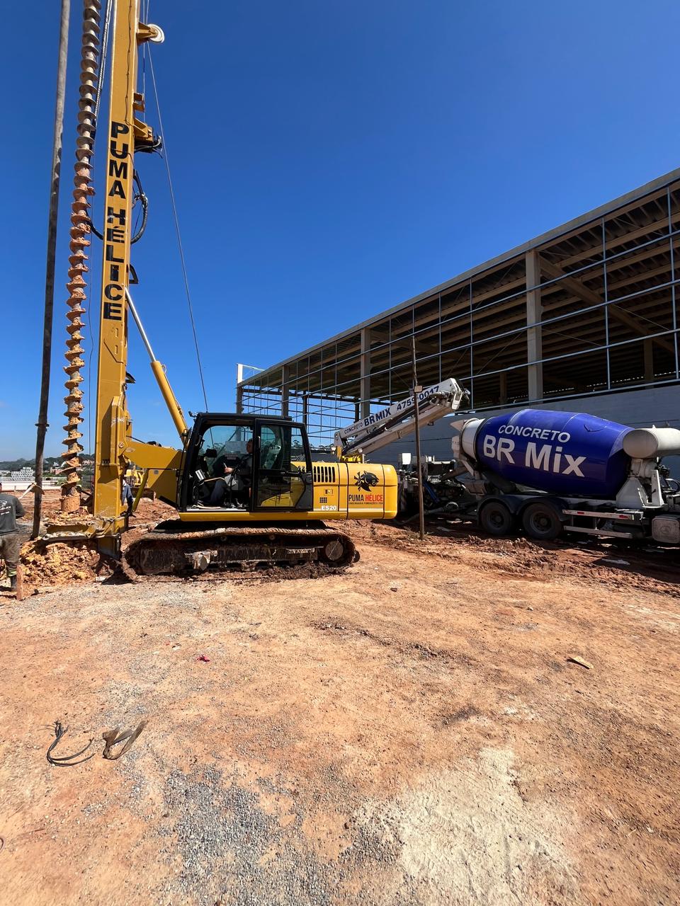 Equipamento em operação